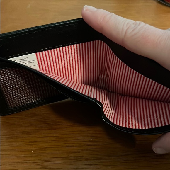 NWT Herschel Supply Company Black and White Wallet Card Holder - Picture 5 of 7